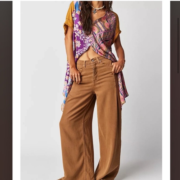 NWT Free People - Pick Your Scarf Maxi Tee Size XS - Picture 2 of 10